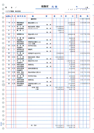 元帳（30穴仕様） 500枚