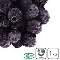 有機冷凍ブルーベリー 1kg オーガニック ワイルド ブルーベリー 野生種 有機JAS カナダ産【冷凍配送品】