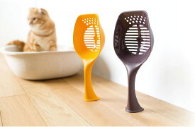 OPPO Scoop スクープ 猫砂スコップ 猫用 トイレスコップ 粒サイズ調整可能 猫砂対応 お手入れ簡単