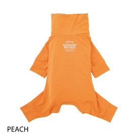 インセクトシールドスキンタイトスーツ M ピーチ【INSECT SHIELD SKIN TIGHT SUIT】マンダリンブラザーズ ドッグウエア 接触冷感 防虫