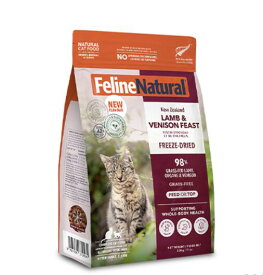 K9ナチュラル FelineNatural フィーラインナチュラル 猫用フリーズドライ FLラムベニソン フィースト320g 子羊と鹿肉のご馳走 総合栄養食 猫用 キャットフード