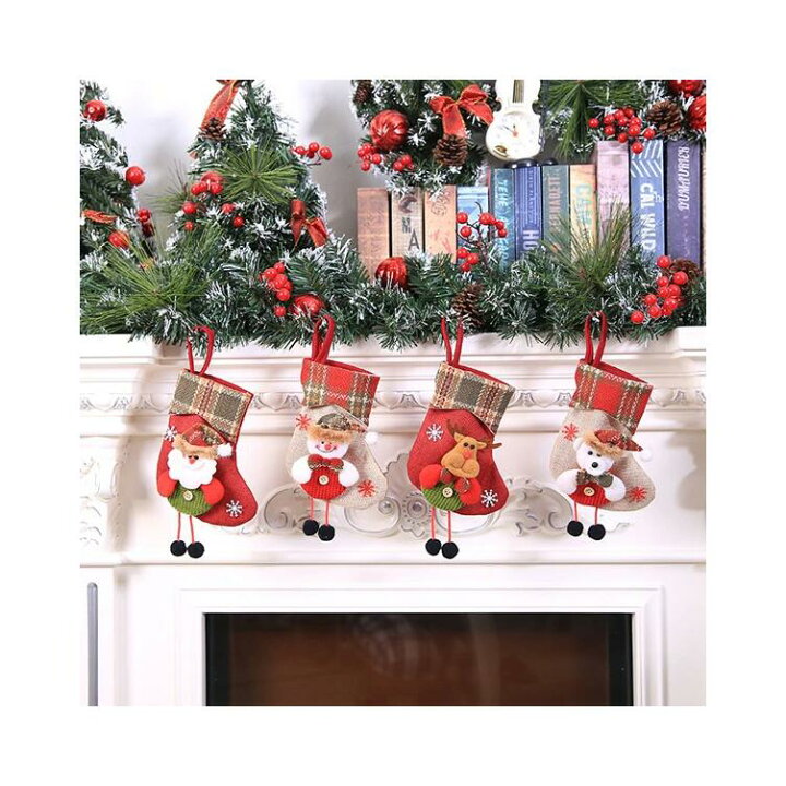 楽天市場】クリスマス装飾品 4点セット オーナメント クリスマス 
