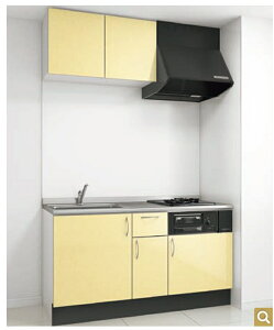 NASLUCK RIVIERE キッチン I型システムタイプ 1650mm 一体型キャビネット 奥行600mm 開き扉 グループB 15種類扉カラー 高さ500mm 2ロガスコンロ 55シンク ステンレス水玉エンポス(システムタイプ選択可