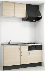 NASLUCK RIVIERE キッチン I型システムタイプ 間口900mm 一体型キャビネット 開き扉 吊戸棚の高さ500mm グループA 9種類扉カラー 36シンク コンパクトサイス ステンレススパークエンポス(システムタ