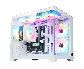 2026モデル 【即納可能】 【NEWLEAGUE】 【CPUに内蔵グラフィック】Ryzen 5 5600GT メモリ16GB SSD512GB Widows11Pro 64bit ホワイトケース Office ゲーミング デスクトップ パソコン ゲーミングPC