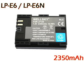 LP-E6 LP-E6N LP-E6NH 互換バッテリー [ 純正充電器で充電可能 残量表示可能 純正品と同じよう使用可能 ] Canon キヤノン イオス EOS 80D 6D Mark II R BG-E6 BG-E7 BG-E9 BG-E11 BG-R10 EOS R7 EOS R6 Mark II