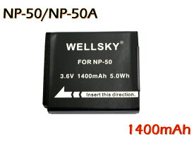 D-LI122 / D-LI68 / NP-50 / NP-50A / KODAK KLIC-7004 互換バッテリー 1400mAh [ 純正充電器で充電可能 残量表示可能 ] ペンタックス PENTAX / 富士フィルム FUJIFILM