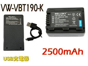 VW-VBT190-K VW-VBT190 ݊obe[ 1 + y USB Type-C ݊[d obe[`[W[ VW-BC10-K VW-BC10 1 [iƓ悤gp\ cʕ\\] Panasonic pi\jbN HC-V620M HC-V720M HC-VX2