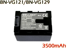 【あす楽対応】●VictorJvcビクター●BN-VG121/BN-VG129互換バッテリー2個&【超軽量】USB急速互換充電器AA-VG11個●3点セット●純正品と同じよう使用可能・残量表示可能●GZ-E280/GZ-E320/GZ-E325/GZ-E345