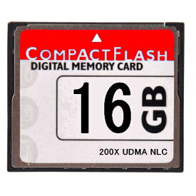 東芝製チップ 採用オリジナルブランド Compact Flash CFカード コンパクトフラッシュ 16GB 200X 200倍速 UDMA対応