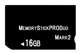 東芝製チップ 採用オリジナルブランド メモリーカード [ メモリースティック ] Pro Duo mark2 16GB [ MemoryStick Pro Duo 16GB フラッシュメモリ ] NP-FV100a NP-FV70 PSP