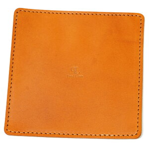 コースター 栃木レザー 【名入れ可能】 四角 四角形 スクエア メンズ レディース 本革 Prof Line 革 牛革 ブランド レザー 高級レザー ハンドメイド カフェ インテリア シンプル おしゃれ お祝