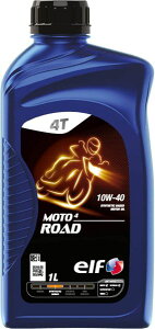 ELF Gt MOTO 4 ROAD 10W40 1L × 12 4Xg[NGWp2֗pIC 213957