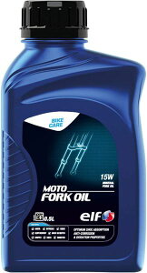 ELF Gt MOTO FORK OIL 15W 2֗ptH[NIC 0.5L × 16 213964