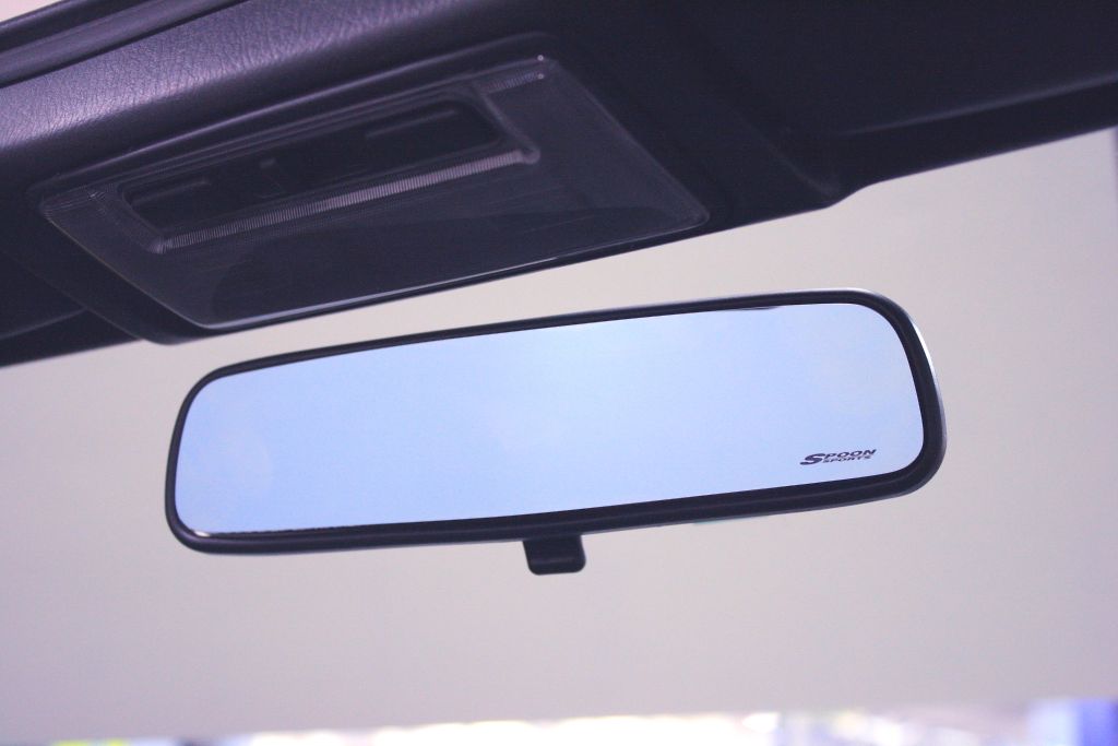 SPOON BLUE WIDE REAR VIEW MIRROR フィット GE8前期 L15A 76400-BRM-000