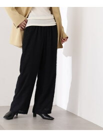 【SALE／60%OFF】フェザータッチワイドパンツ N. Natural Beauty Basic エヌ ナチュラルビューティーベーシック* パンツ その他のパンツ ブラック ホワイト【RBA_E】【送料無料】[Rakuten Fashion]