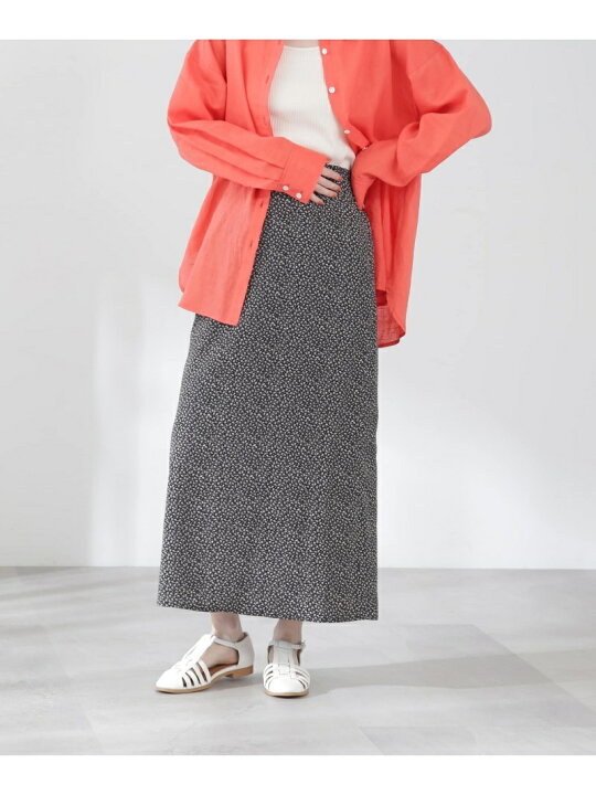 楽天市場】【SALE／50%OFF】小花柄ナロースカート N. Natural 