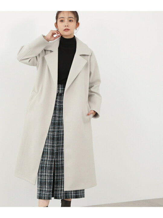 楽天市場】ライトメルトンガウンコート N. Natural Beauty Basic エヌ 