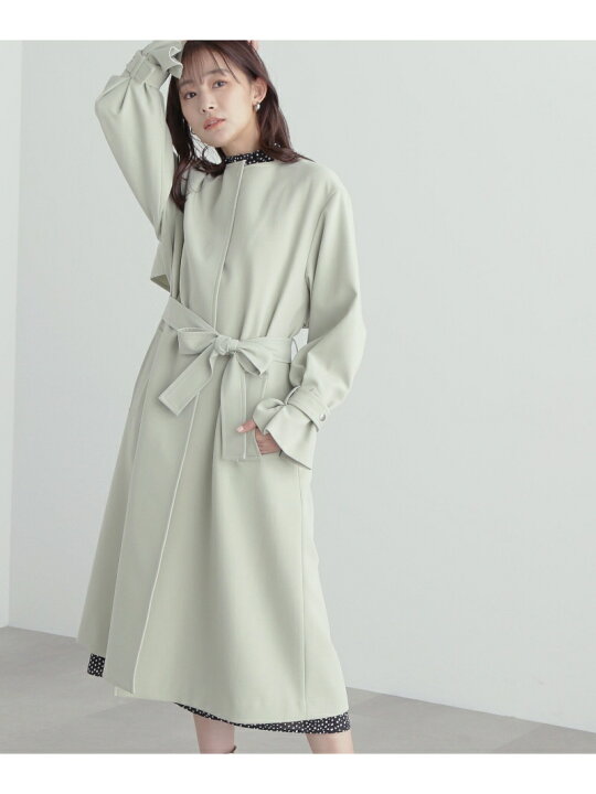 楽天市場】【SALE／40%OFF】TRダブルクロスノーカラーコート N 