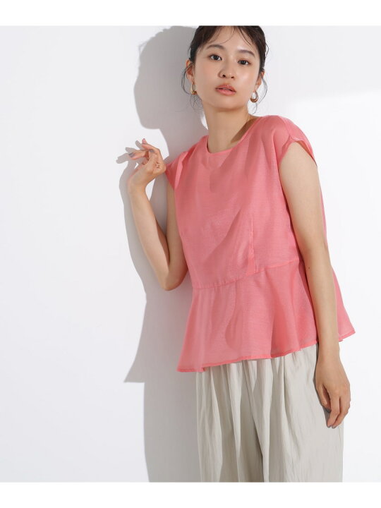 楽天市場】バックリボンシアーブラウス N. Natural Beauty Basic エヌ 
