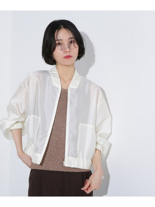 楽天市場】【SALE／50%OFF】シアーブルゾン N. Natural Beauty Basic 