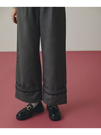 【SALE／60%OFF】ロールアップ風ワイドパンツ N. Natural Beauty Basic エヌ ナチュラルビューティーベーシック* パンツ その他のパンツ グレー ベージュ【RBA_E】【送料無料】[Rakuten Fashion]