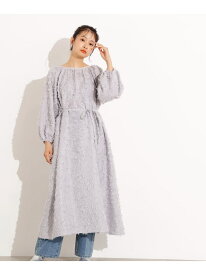 【SALE／30%OFF】カットジャガードギャザーワンピース N. Natural Beauty Basic エヌ ナチュラルビューティーベーシック* ワンピース・ドレス ワンピース グレー ブラック【RBA_E】【送料無料】[Rakuten Fashion]