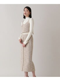 【SALE／60%OFF】ツイードビスチェセットアップ N. Natural Beauty Basic エヌ ナチュラルビューティーベーシック* ワンピース・ドレス ワンピース ブラック ベージュ【RBA_E】【送料無料】[Rakuten Fashion]