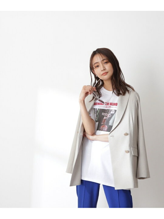 楽天市場】【SALE／20%OFF】リスタビュールテーラードダブルジャケット 