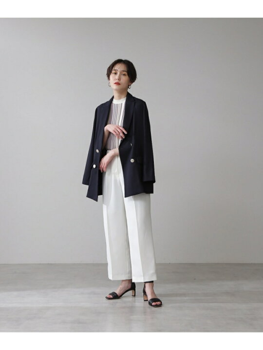 楽天市場】【SALE／20%OFF】リスタビュールテーラードダブルジャケット 