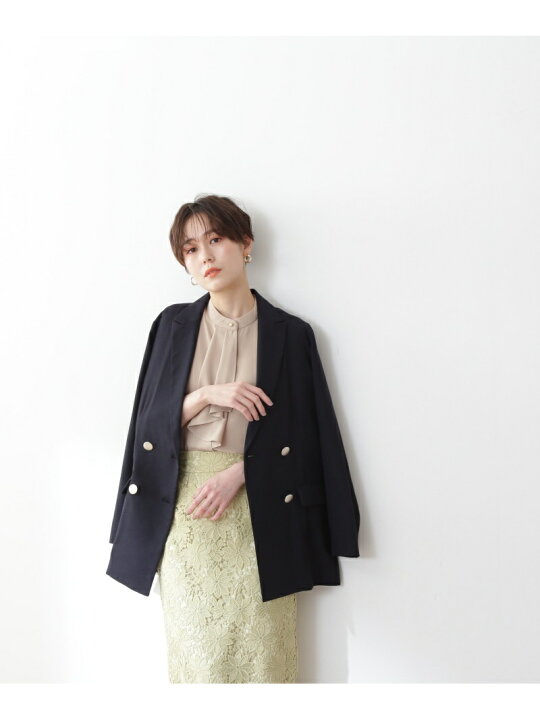 楽天市場】【SALE／20%OFF】リスタビュールテーラードダブルジャケット 