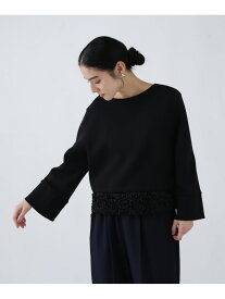 【SALE／50%OFF】＜NAVYNAVY＞甘さを着替える2WAYダンボールプルオーバー N. Natural Beauty Basic エヌ ナチュラルビューティーベーシック* トップス その他のトップス ブラック グレー ホワイト【RBA_E】【送料無料】[Rakuten Fashion]
