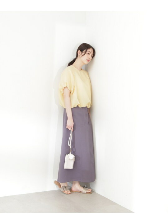 楽天市場】クロップドバルーンスリーブブラウス N. Natural Beauty 