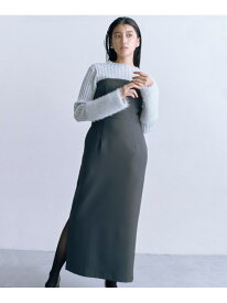 【SALE／50%OFF】ベアトップストレートワンピース《S Size Line》 N. Natural Beauty Basic エヌ ナチュラルビューティーベーシック* ワンピース・ドレス ワンピース グレー【RBA_E】【送料無料】[Rakuten Fashion]