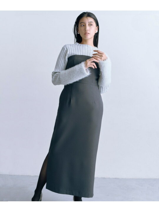 楽天市場】【SALE／50%OFF】ベアトップストレートワンピース《S Size 