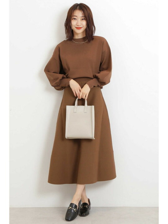 楽天市場】ハイウエストニットスカートセットアップ N. Natural Beauty  