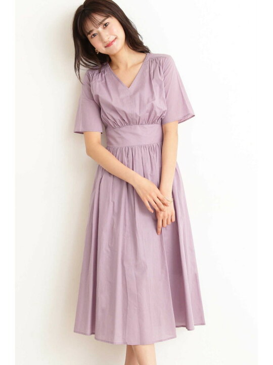 楽天市場 Rakuten Fashion Sale 40 Off コットンローンミモレワンピース N Natural Beauty Basic エヌ ナチュラルビューティーベーシック ワンピース ワンピースその他 ベージュ ピンク ブルー ネイビー グリーン Rba E 送料無料 N Natural Beauty Basic