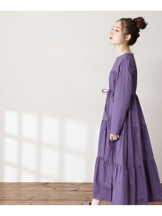 楽天市場】ティアード長袖ワンピース N. Natural Beauty Basic  