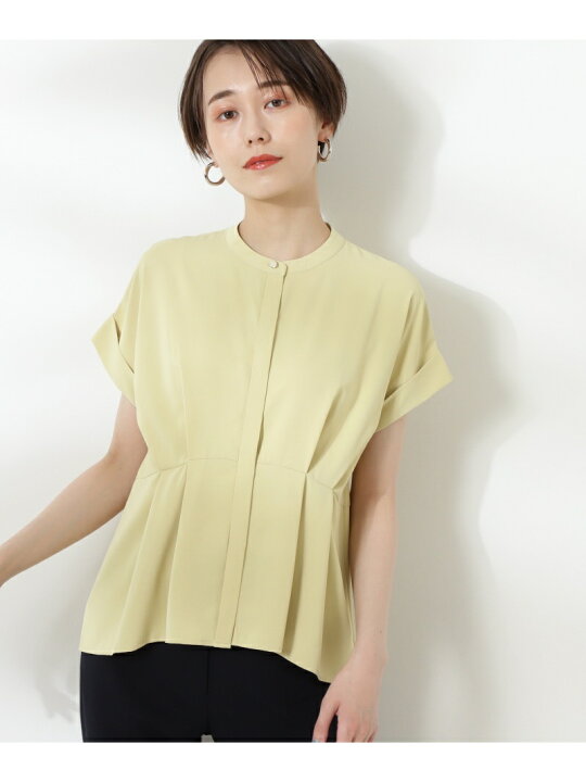 楽天市場】【SALE／30%OFF】《WEB限定商品》バンドカラーペプラム 