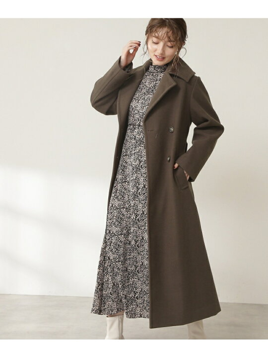 楽天市場】ビッグカラーロングコート《S Size Line》 N. Natural  
