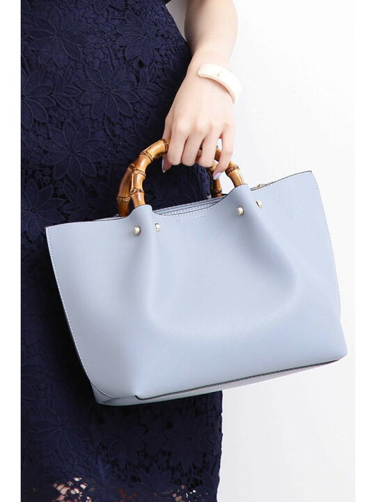 楽天市場】【SALE／70%OFF】バンブー舟型トートバッグ N. Natural 