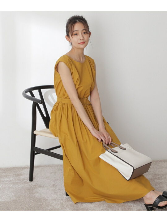 楽天市場 Sale 30 Off コットンローンボリュームマキシワンピース S Size Line N Natural Beauty Basic エヌ ナチュラルビューティーベーシック ワンピース ワンピースその他 イエロー ブラック ブルー Rba E 送料無料 Rakuten Fashion N Natural