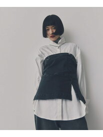 デニムベアビスチェ N. Natural Beauty Basic エヌ ナチュラルビューティーベーシック* トップス シャツ・ブラウス ブラック ブルー【送料無料】[Rakuten Fashion]