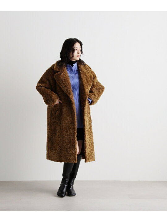 楽天市場】【SALE／60%OFF】ボアボリュームコート N. Natural Beauty 