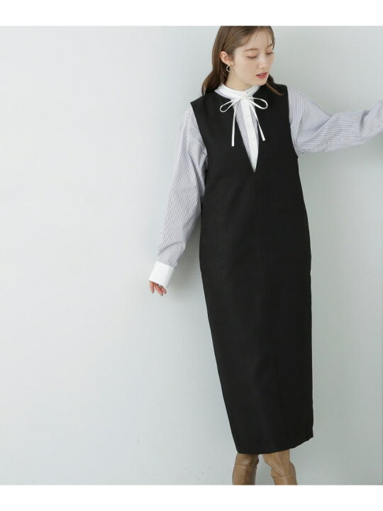 楽天市場】【SALE／60%OFF】キーネックストレートジャンパースカート 