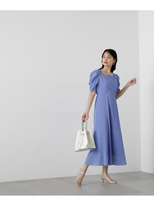 楽天市場】【SALE／30%OFF】楊柳スクエアネックワンピース《S Size 