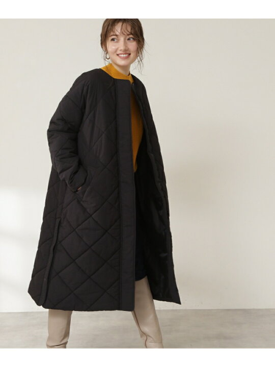 楽天市場】【SALE／70%OFF】キルティングロングコート N. Natural 
