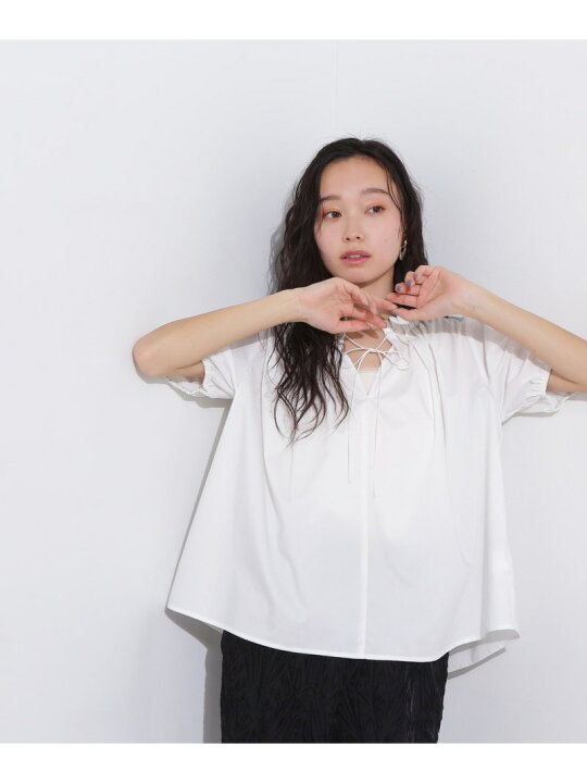 楽天市場】【SALE／30%OFF】タックカラーリボンブラウス N. Natural 