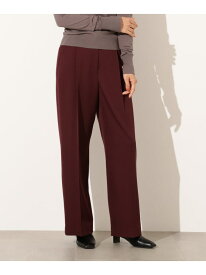 【SALE／60%OFF】オータムワイドトラウザーパンツ N. Natural Beauty Basic エヌ ナチュラルビューティーベーシック* パンツ その他のパンツ ブラウン ホワイト ワインレッド【RBA_E】【送料無料】[Rakuten Fashion]