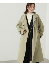 ドレープヨークスタンドカラーツイルコート《S Size Line》 N. Natural Beauty Basic エヌ ナチュラルビューティーベーシック* ジャケット・アウター その他のジャケット・アウター ベージュ ホワイト【送料無料】[Rakuten Fashion]